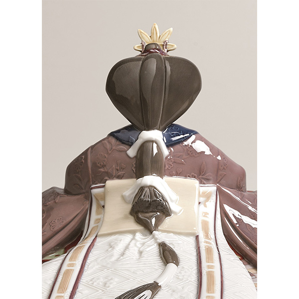 〈リヤドロ〉雛人形(Brown)【ひな人形】【送料無料】
