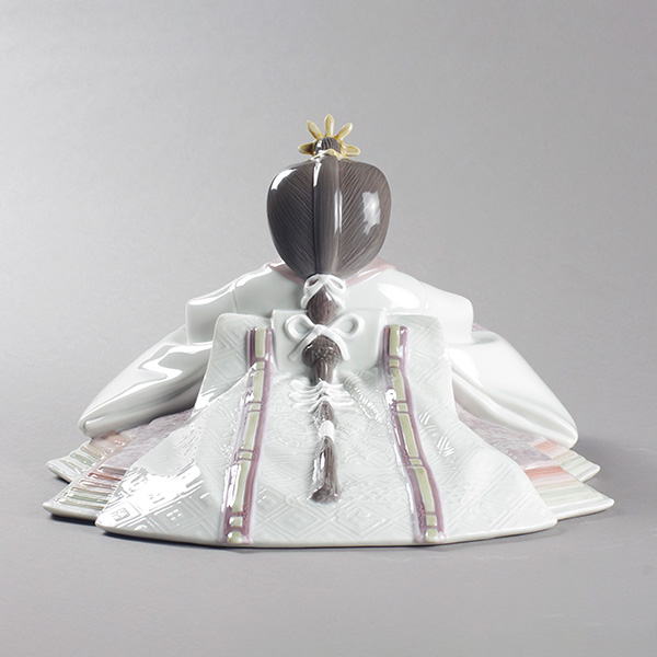 〈リヤドロ〉雛人形親王飾り(特別限定版)【ひな人形】【送料無料】