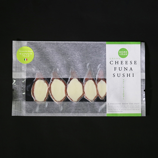 ◆草津店取扱い商品〈薫彩堂〉グラン・チーズふなずし(モッツァレラ)