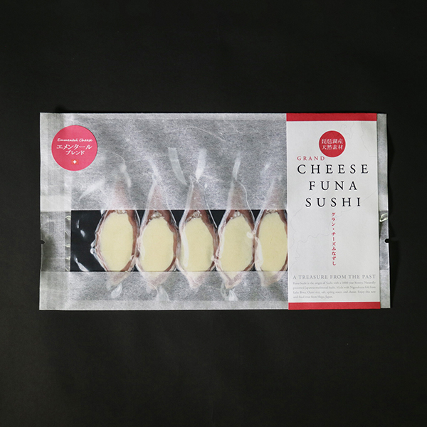 ◆草津店取扱い商品〈薫彩堂〉グラン・チーズふなずし(エメンタール)