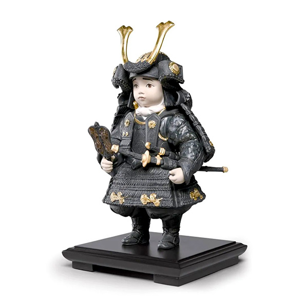 〈リヤドロ〉若武者(Gold)【五月人形】【送料無料】