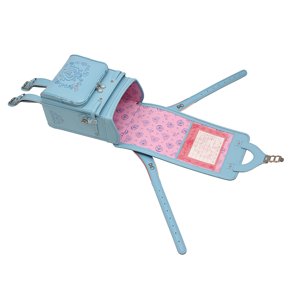 〈2026 近鉄のランドセル〉姫娘 超プレミアムエレガント スパンコール フレスコブルー 【会員限定 送料無料】