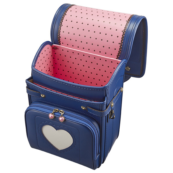 〈2026 近鉄のランドセル〉アウトレット シャーリーテンプル ロマンティック ブルー×チョコ 【会員限定 送料無料】