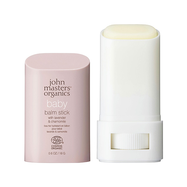 〈ジョンマスターオーガニック〉L&Cベビーバームスティック(ラベンダー&カモミール)