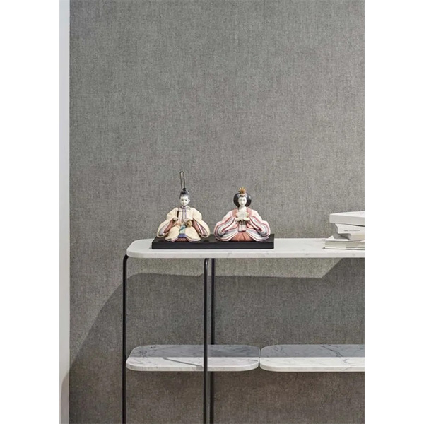 〈リヤドロ〉雛人形(Beige & Pink)【ひな人形】【送料無料】