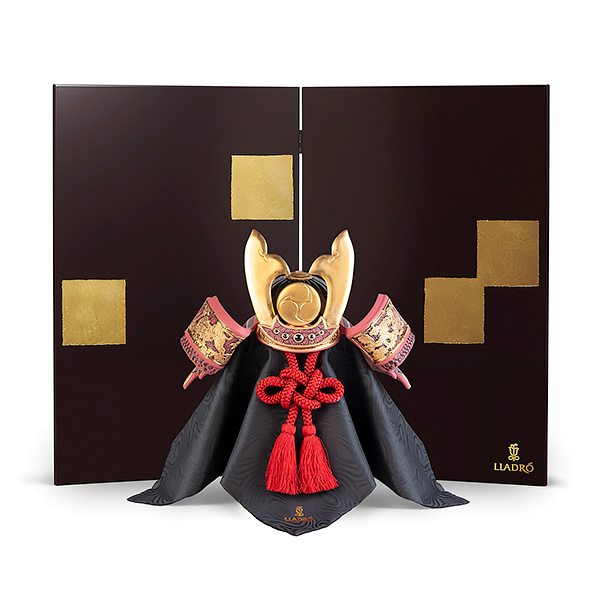 〈リヤドロ〉兜(龍虎)【五月人形】【送料無料】