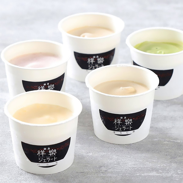 ○奈良店取扱い商品〈奈良祥樂〉ジェラート8個詰合せ