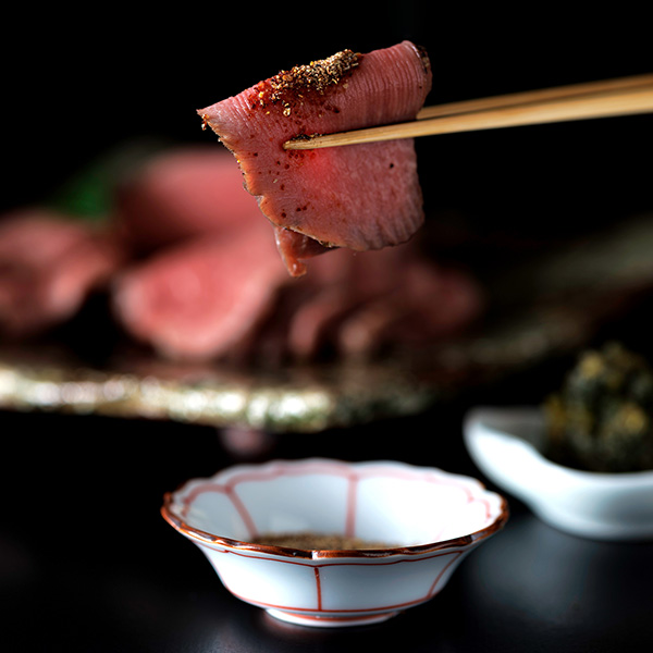 ◇下鴨茶寮〈のまえ〉ロースト牛タン