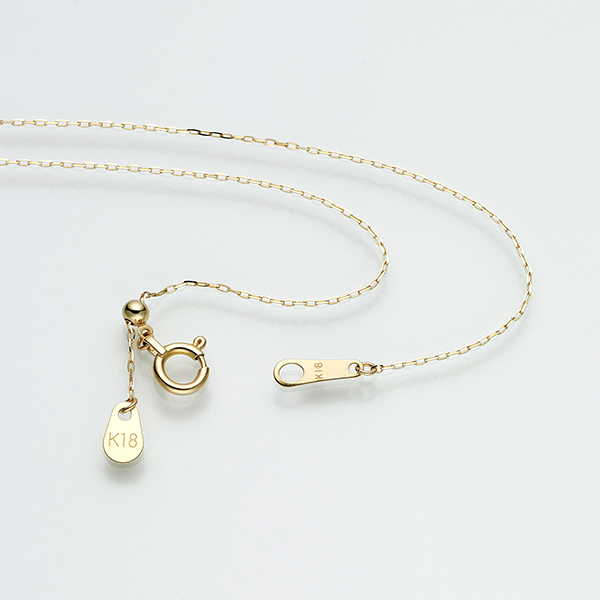 〈芝翫香〉K18ダイヤモンドペンダント・クローバー