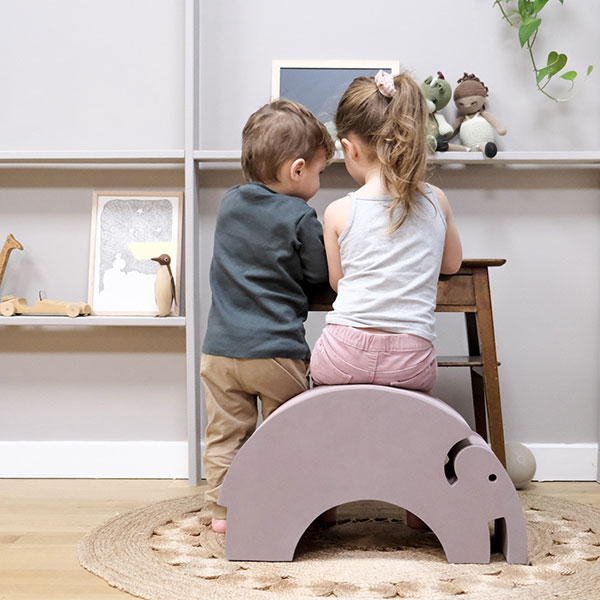 〈ボーネルンド〉ボブルス ゾウ(ローズ)