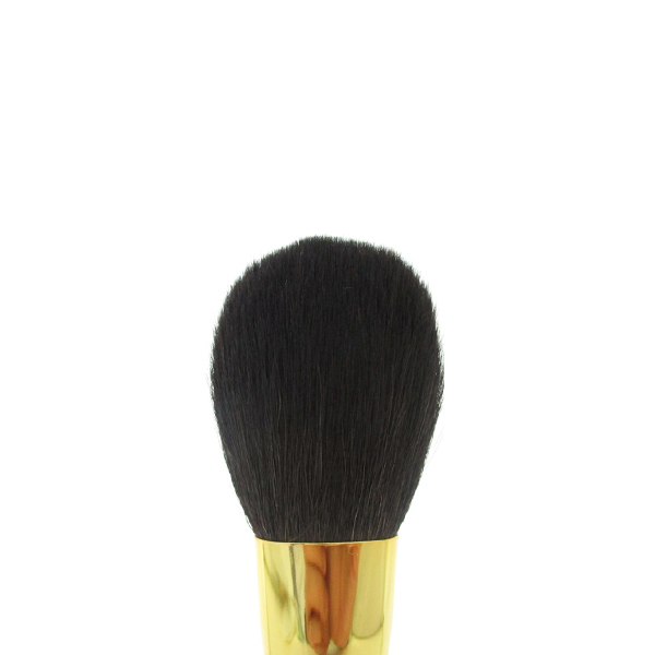 〈永豊堂〉Gシリーズ 広島県熊野の化粧筆 パウダーブラシ 毛質:灰リス/粗光峰(ヤギ) GP-2