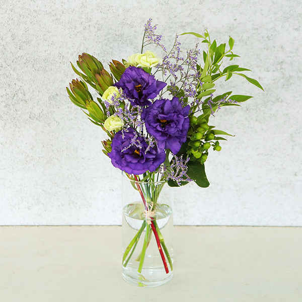 【定期購入】●〈ハンナ〉季節のお花のサブスク M