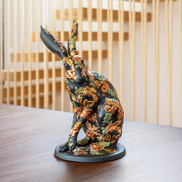 〈リヤドロ〉森のうさぎ