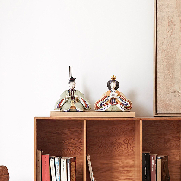 〈リヤドロ〉雛人形(若草)【ひな人形】【送料無料】