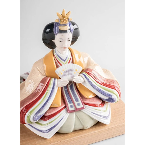 〈リヤドロ〉雛人形(若草)【ひな人形】【送料無料】