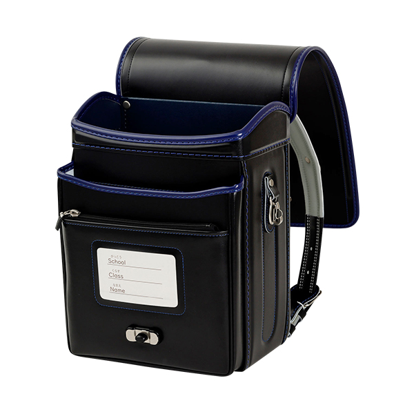 〈2026 近鉄のランドセル〉レッジェロ クロ×マリンブルー 【会員限定 送料無料】