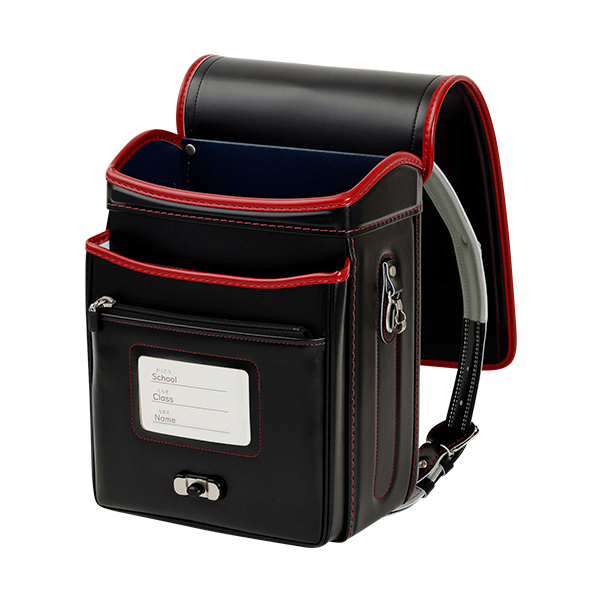 〈2026 近鉄のランドセル〉レッジェロ クロ×アカ 【会員限定 送料無料】