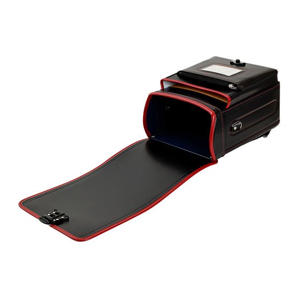 〈2026 近鉄のランドセル〉レッジェロ クロ×アカ 【会員限定 送料無料】