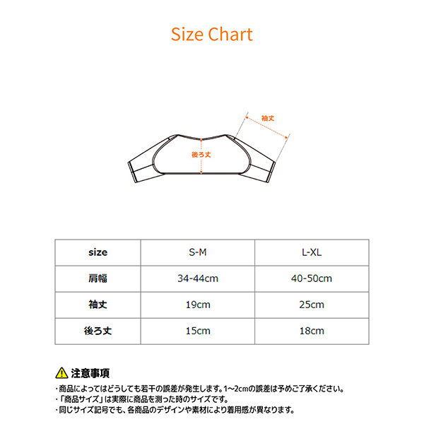 サイズ表
