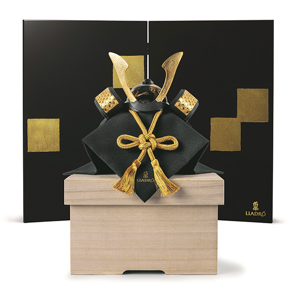 〈リヤドロ〉兜(龍)-小【五月人形】【送料無料】