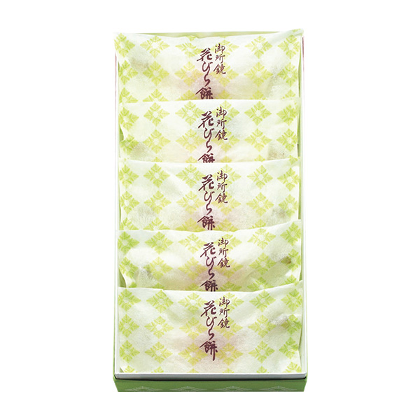 ●【12月31日お届け】【579】〈鶴屋吉信〉花びら餅(御所鏡)