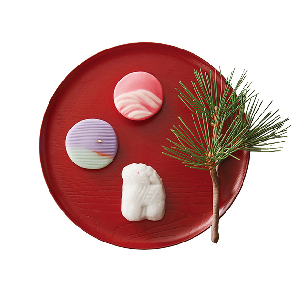 ●【12月30日お届け】【580】〈福壽堂秀信〉迎春上生菓子詰合せ【送料込・冷凍】