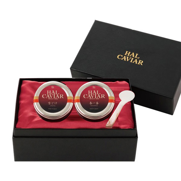 ◇【フレッシュキャビア】ハルキャビア春一番/雪どけ2個入