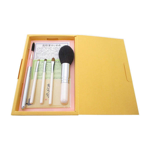 〈永豊堂〉広島熊野筆 P/Sシリーズ 5本セット『福袋』No.2