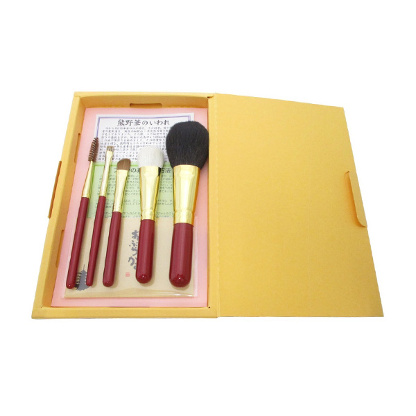 〈永豊堂〉広島熊野筆 R/Gシリーズ 5本セット『福袋』No.3