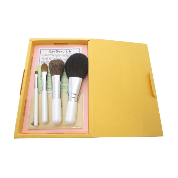 〈永豊堂〉広島熊野筆 W/Sシリーズ 4本セット『福袋』No.5