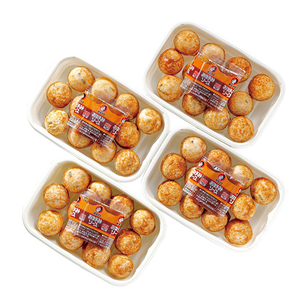 198.◇芦屋伊東屋 九条ねぎのたこ焼き 4トレーセット