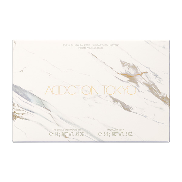 〈アディクション〉アイ & ブラッシュ パレット “アンアースド ラスター”