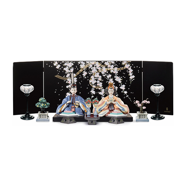 〈リヤドロ〉雛人形(春空)【ひな人形】【送料無料】