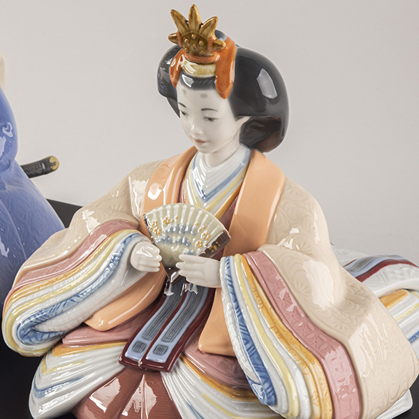 〈リヤドロ〉雛人形(春空)【ひな人形】【送料無料】