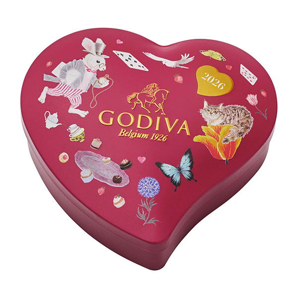 007�qGODIVA / �S�f�B�o�r�A���X�̃e�B�[�p�[�e�B G �L���[�u �A�\�[�g�����g �n�[�g�� 10����