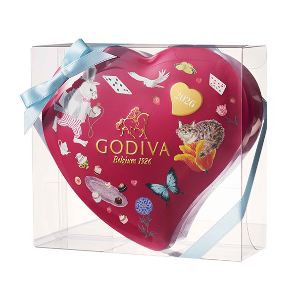007�qGODIVA / �S�f�B�o�r�A���X�̃e�B�[�p�[�e�B G �L���[�u �A�\�[�g�����g �n�[�g�� 10����