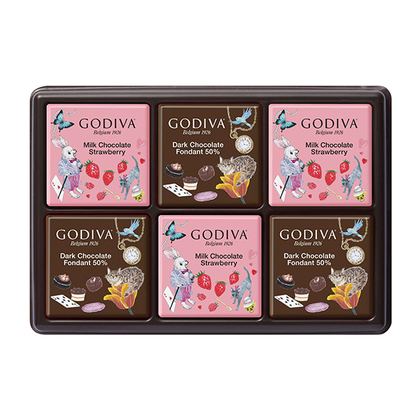 008�qGODIVA / �S�f�B�o�r�A���X�̃e�B�[�p�[�e�B �J�� �A�\�[�g�����g 6����