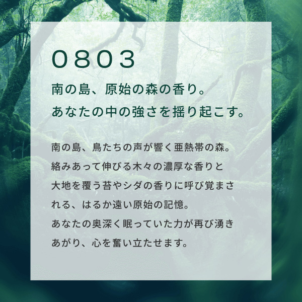 〈CHEF de BEAUTE/シェフ ド ボーテ〉スキンフレグランス0803