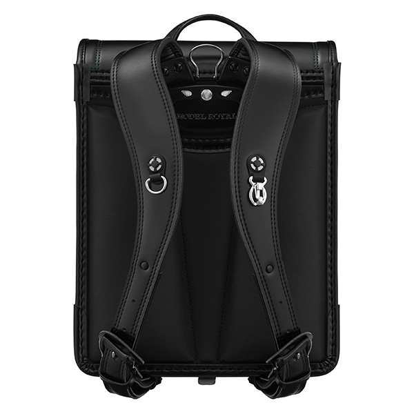 〈2027 近鉄のランドセル〉モデルロイヤル ベーシック ブラック×フォレストグリーン【送料無料】