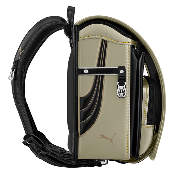 〈2027 近鉄のランドセル〉プーマ スピード ブラック×ゴールド【送料無料】