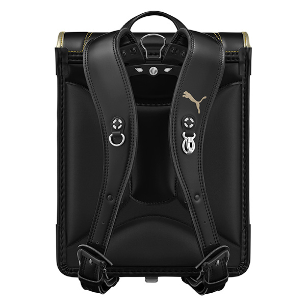 〈2027 近鉄のランドセル〉プーマ スピード ブラック×ゴールド【送料無料】