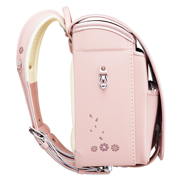 〈2027 近鉄のランドセル〉地球NASAランドセル(R) コスモス フィーユ ピンクベージュ×パールベージュ【送料無料】