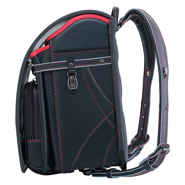 〈2027 近鉄のランドセル〉くるピタ 楽ピタ 安ピカッ クロスリンク ブラック・レッド【送料無料】