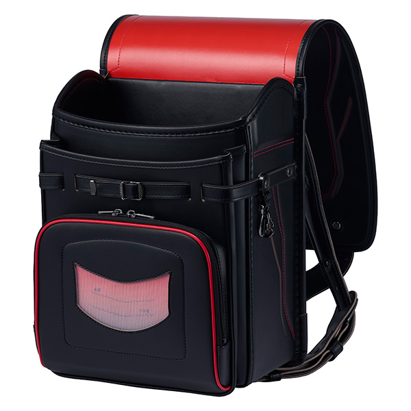 〈2027 近鉄のランドセル〉ララちゃんコレクション アクティブNEO ブラック×レッド(T)【送料無料】