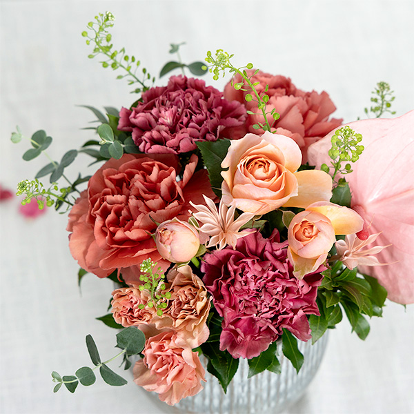 ●母の日〈hanna/ハンナ〉生花アレンジ「ハッピーベリーM」