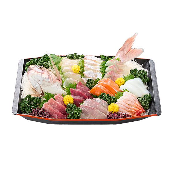 父の日 【6月21日(日) 正午〜午後3時お受取り】〈マルカワ(鮮魚)〉鯛姿造り盛り合わせ