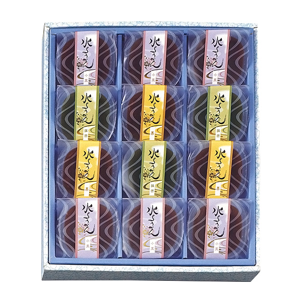 149.◇老舗 河内駿河屋のまろやか水ようかん3種セット
