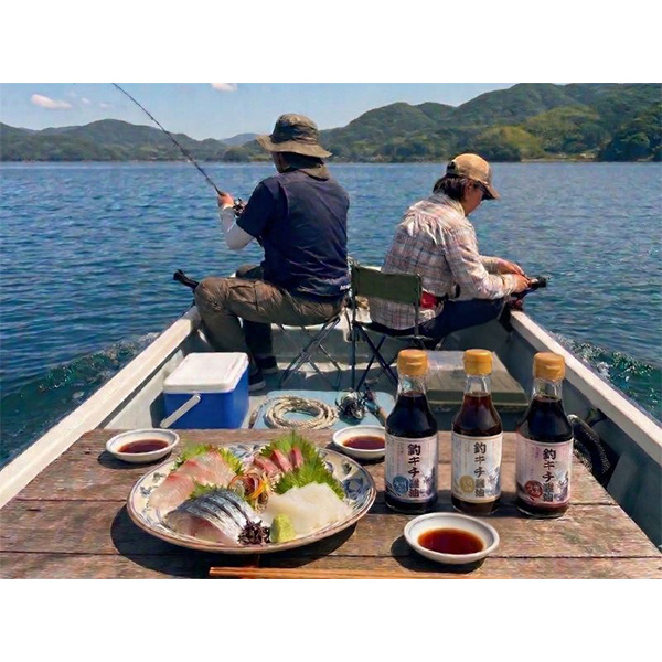 ○ハルカスニッポン博覧会 島根〈紅梅しょうゆ〉釣りキチ醤油セット