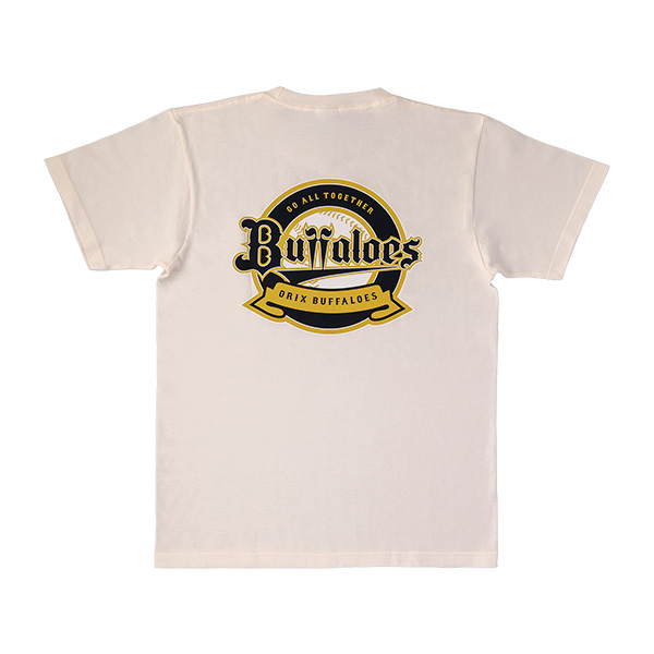 〈オリックス・バファローズ〉【ハルカス限定】オリックスTシャツ アイボリーS