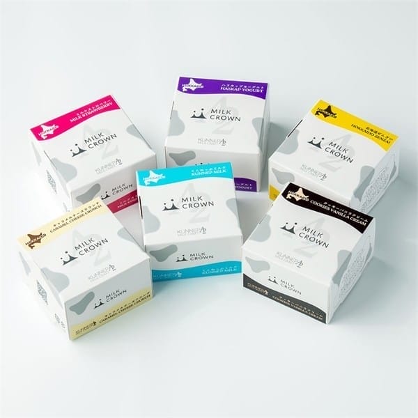 ◇ハルカスニッポン博覧会 北海道 KUNNEP A2 MILK CROWN PREMIUM ICE CREAM 6個